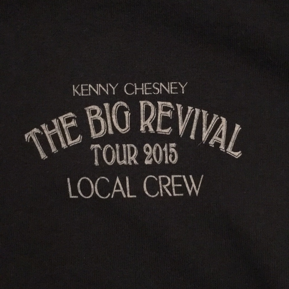 Kenny Chesney Local Tour Short Sleeve T shirt XL